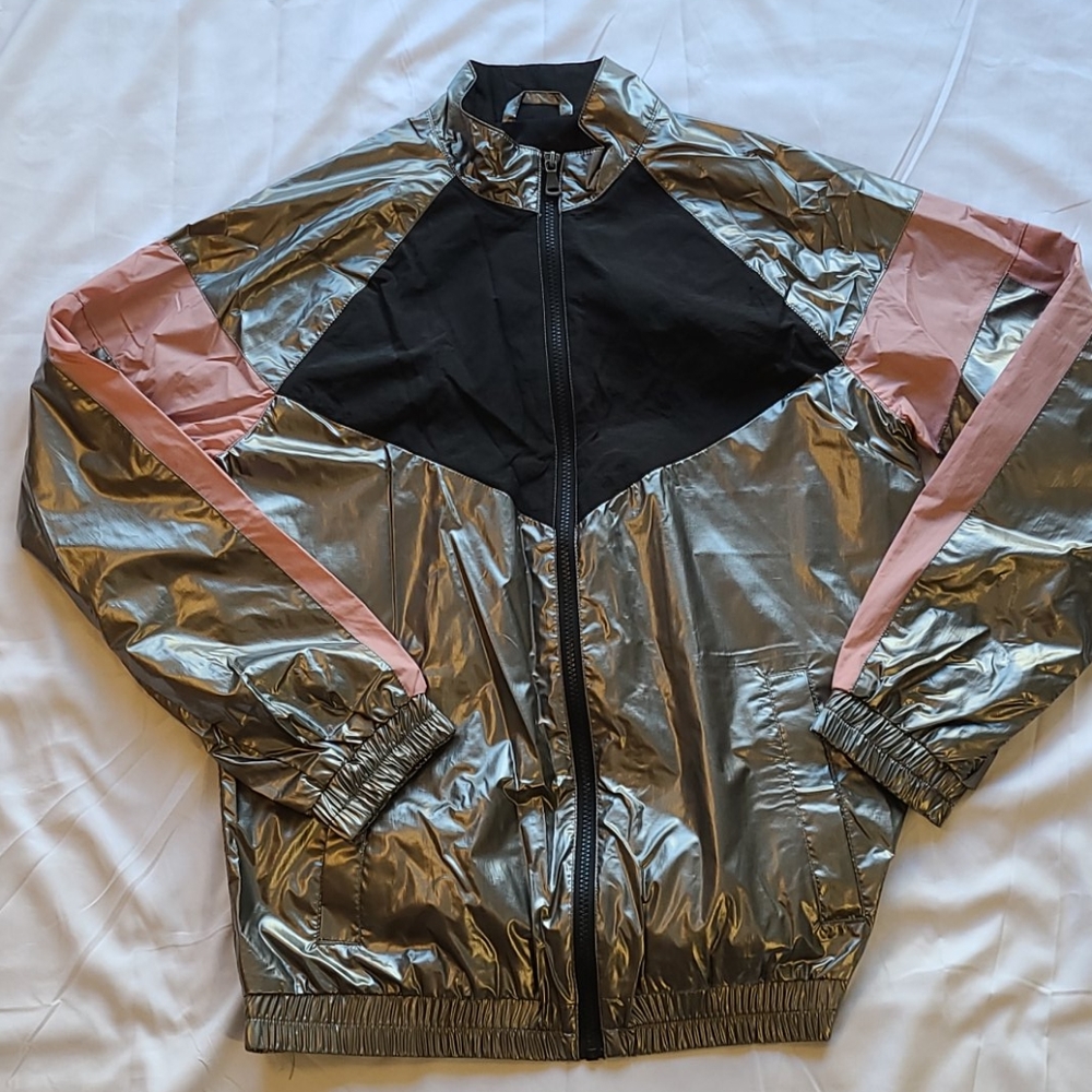 Inc brand windbreaker silver pink - Picture 1 of 16